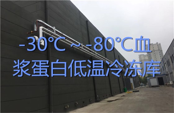 -30℃～-80℃血浆蛋白低温冷冻库